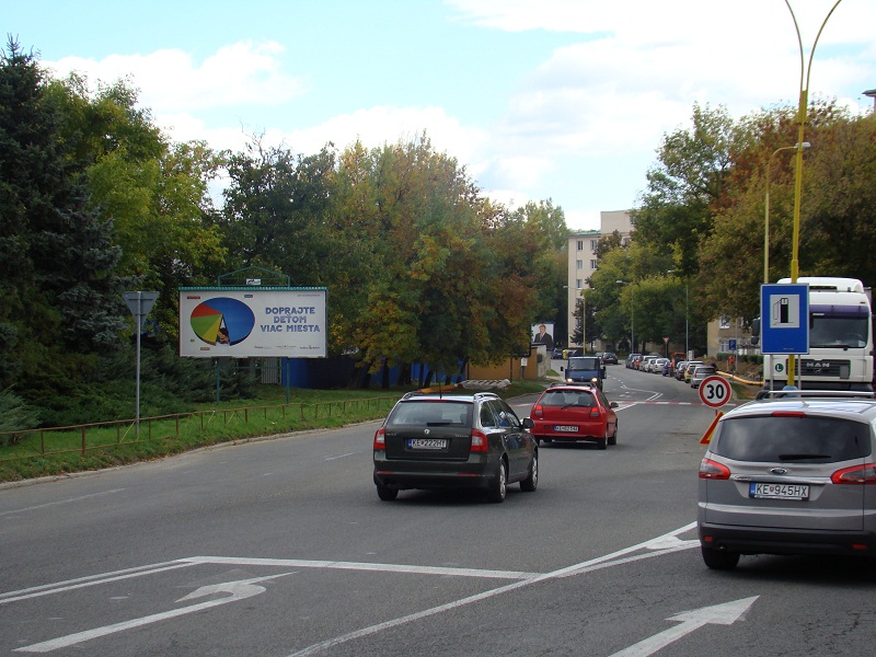 281503 Billboard, Košice (Vodárenská / Národná tr.)