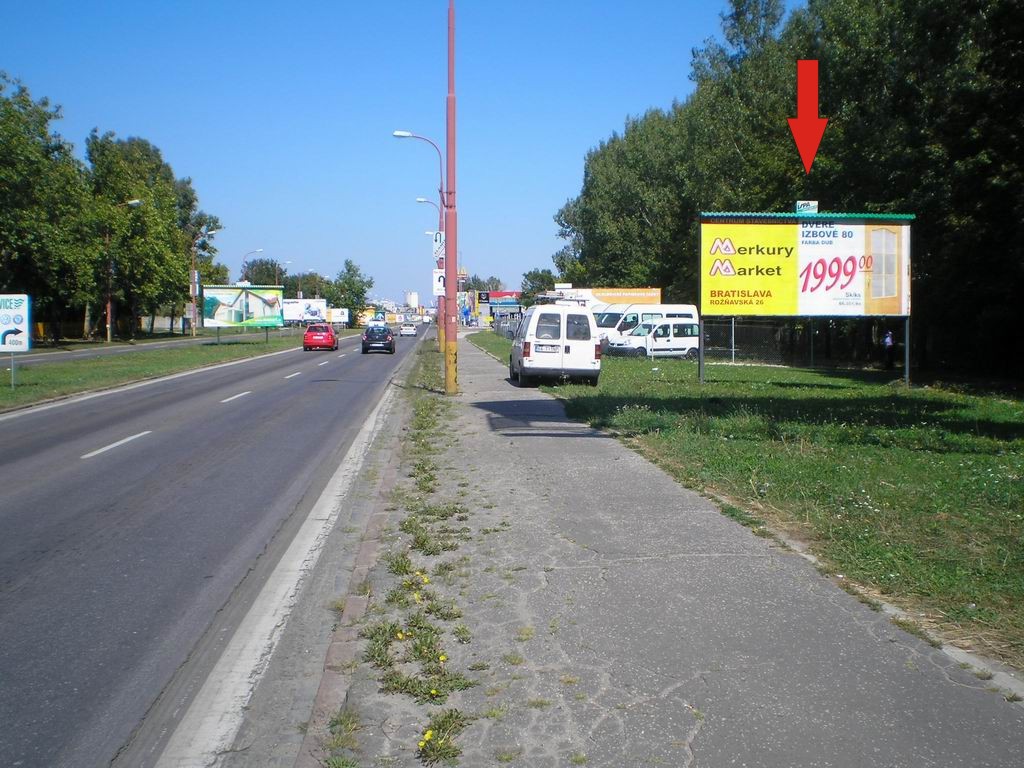 1511461 Billboard, Bratislava (Rožňavská - sm. Trnava)