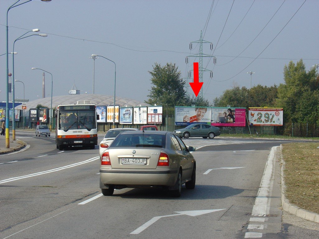 1511828 Billboard, Bratislava (Smolenická/Teniscentrum)