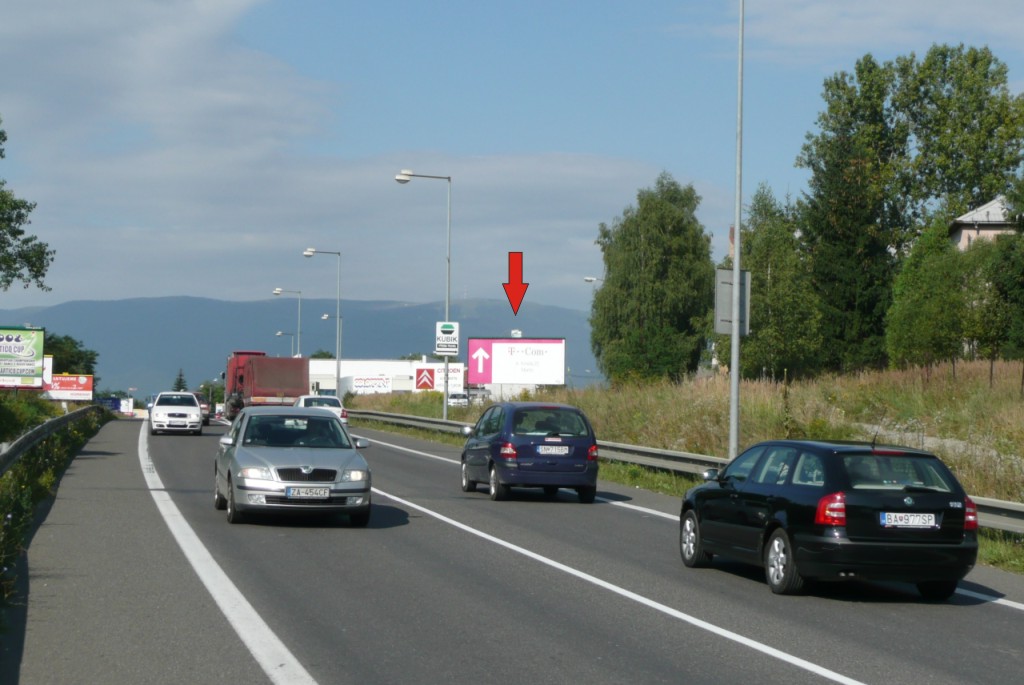 361394 Billboard, Sučany (š. c. E50 - sm. Martin)