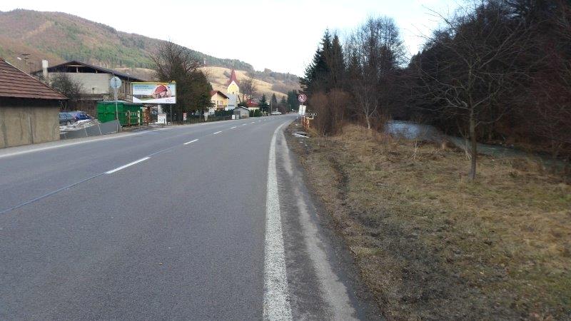 521044 Billboard, Lúky (cesta 1.triedy, príjazd od hraničného prechodu Horní Lideč)