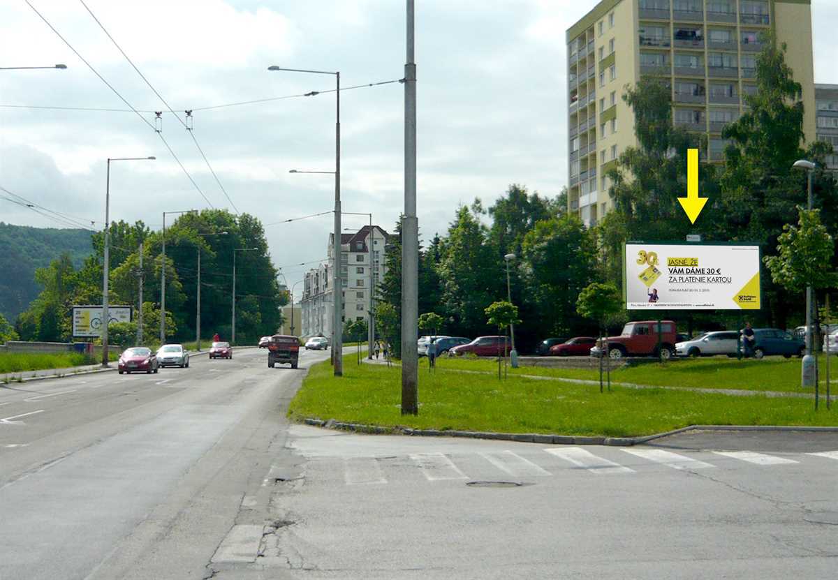 101039 Billboard, Banská Bystrica (Trieda Hradca Králové)