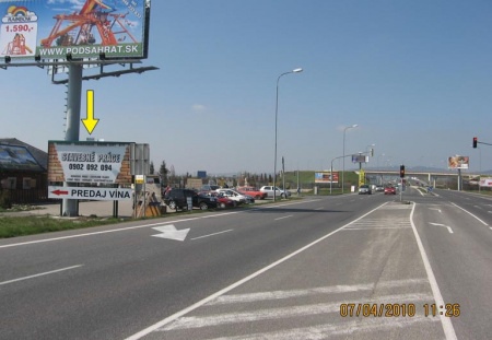 151090 Billboard, Bratislava - Vajnory (Senecká, E571, I/61, medzinárodná komunikácia)