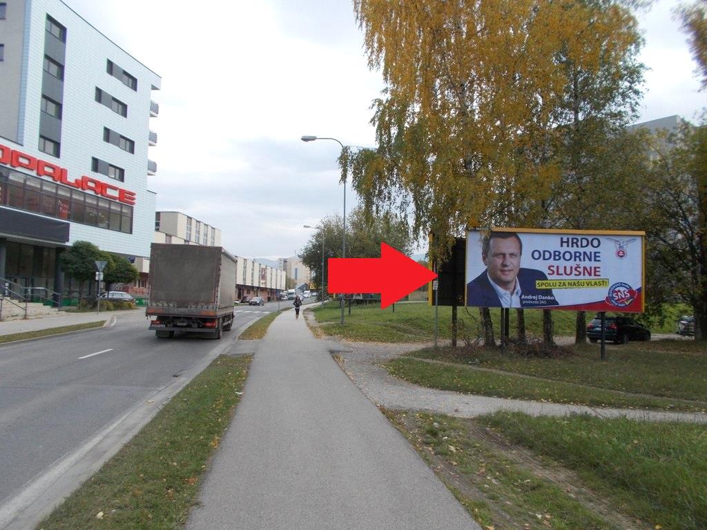 801582 Billboard, Žilina (ul. Vysokoškolákov)