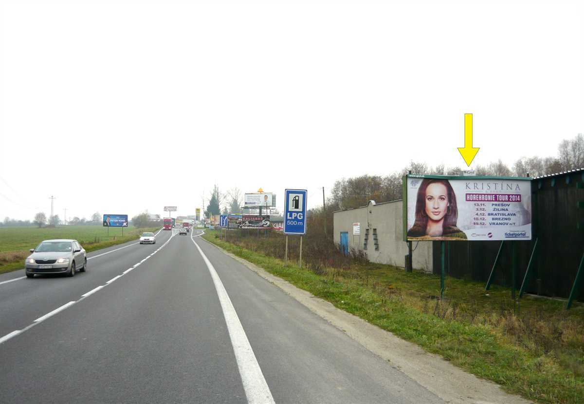 361083 Billboard, Martin (Francúzskych partizánov, E50, I/18)