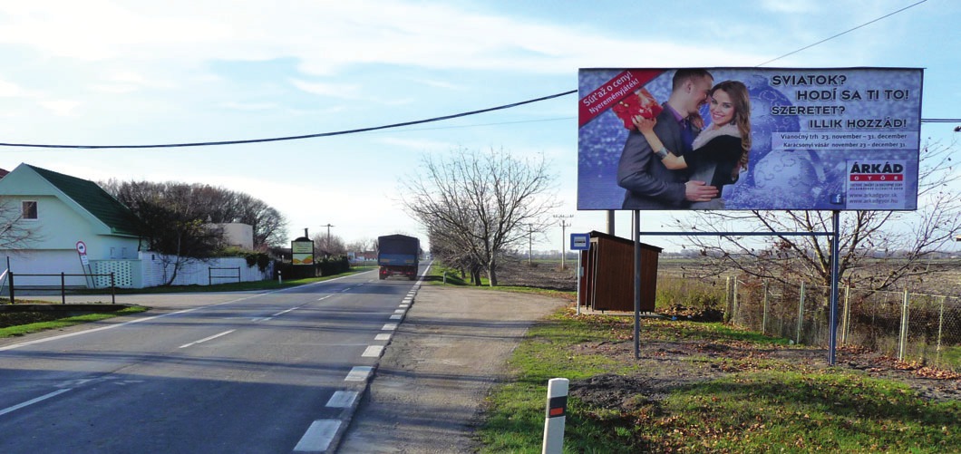 201029 Billboard, Veľký Meder (výjazd z Veľkého Medera, I/13)