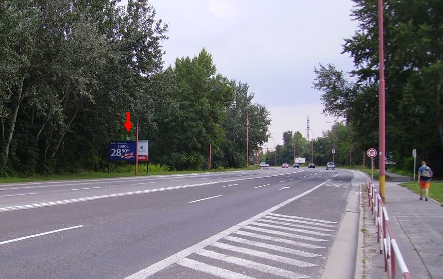 1511845 Billboard, Bratislava (Dolnozemská / Vodárne - sm. Jarovce)