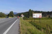 Card image cap141013 Billboard, Podbrezová časť Lopej (hlavný cestný ťah Brezno - Banská Bystrica)