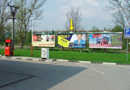 301010 Billboard, Kysucké Nové Mesto - Radoľa (Radoľa, E75, medzinárodná komunikácia)