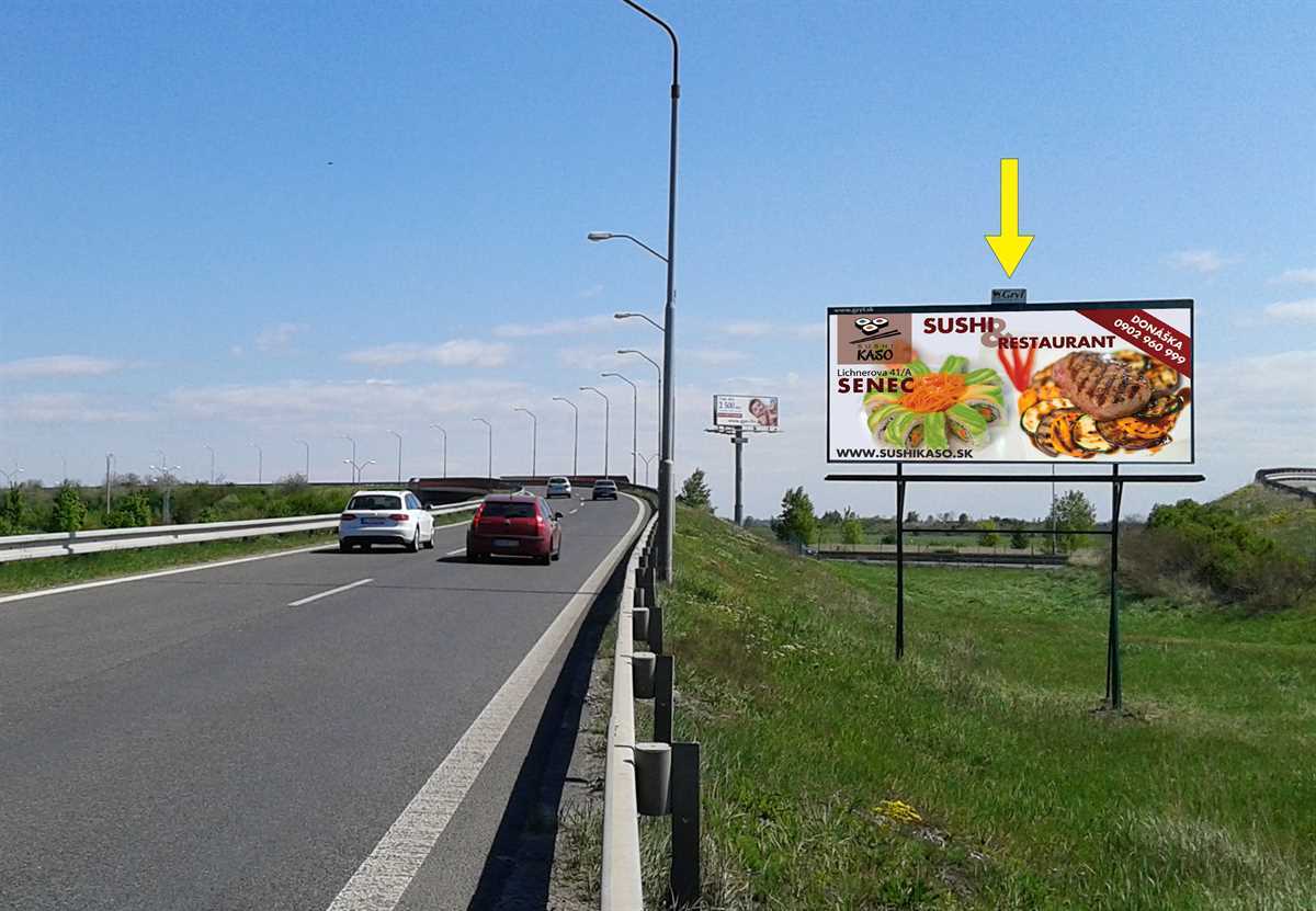 151419 Billboard, Bratislava (Senecká, I/61)