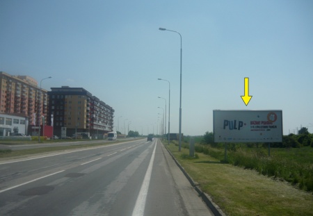 151313 Billboard, Bratislava - Petržalka (Panónska, E75, medzinárodná komunikácia)