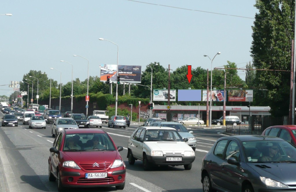 1511739 Billboard, Bratislava (Lamačská / Červený most - sm. Brno)