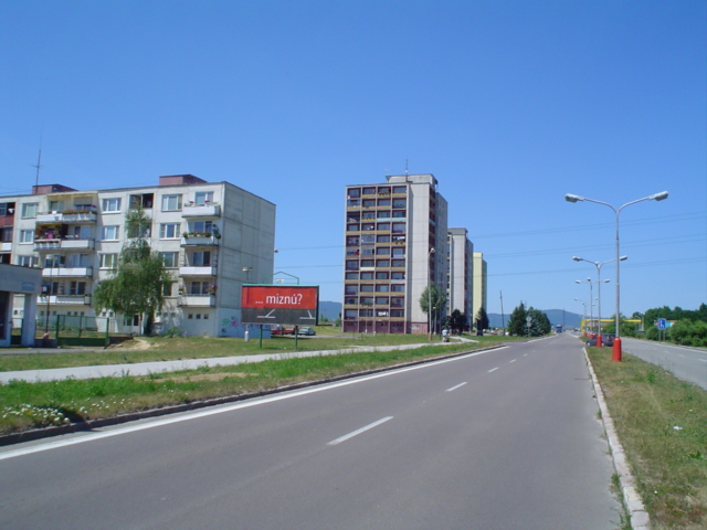 791087 Billboard, Žiar nad Hronom (š. c. I/50 - Ul. SNP - sm. Prievidza)