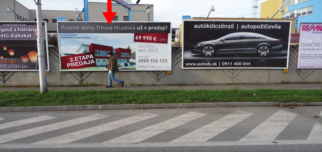 201091 Billboard, Dunajská Streda (Múzejná)