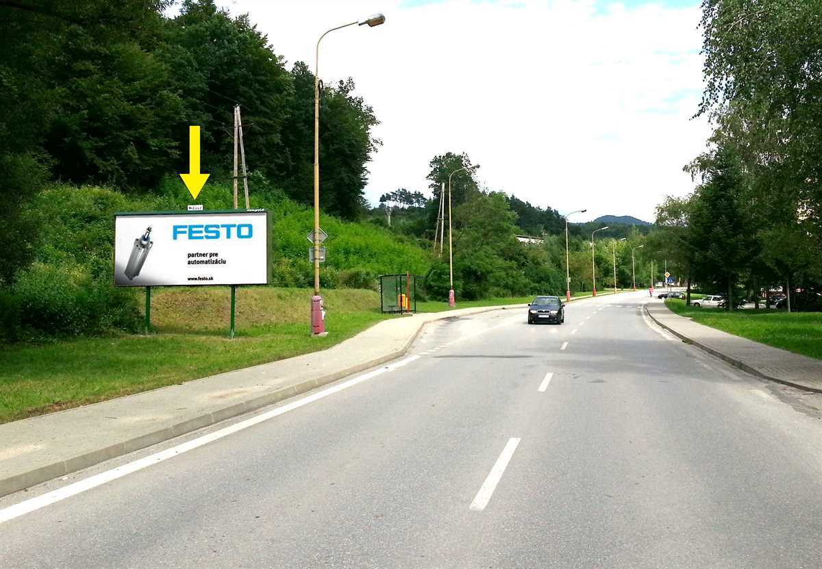 491042 Billboard, Považská Bystrica (Lánska)