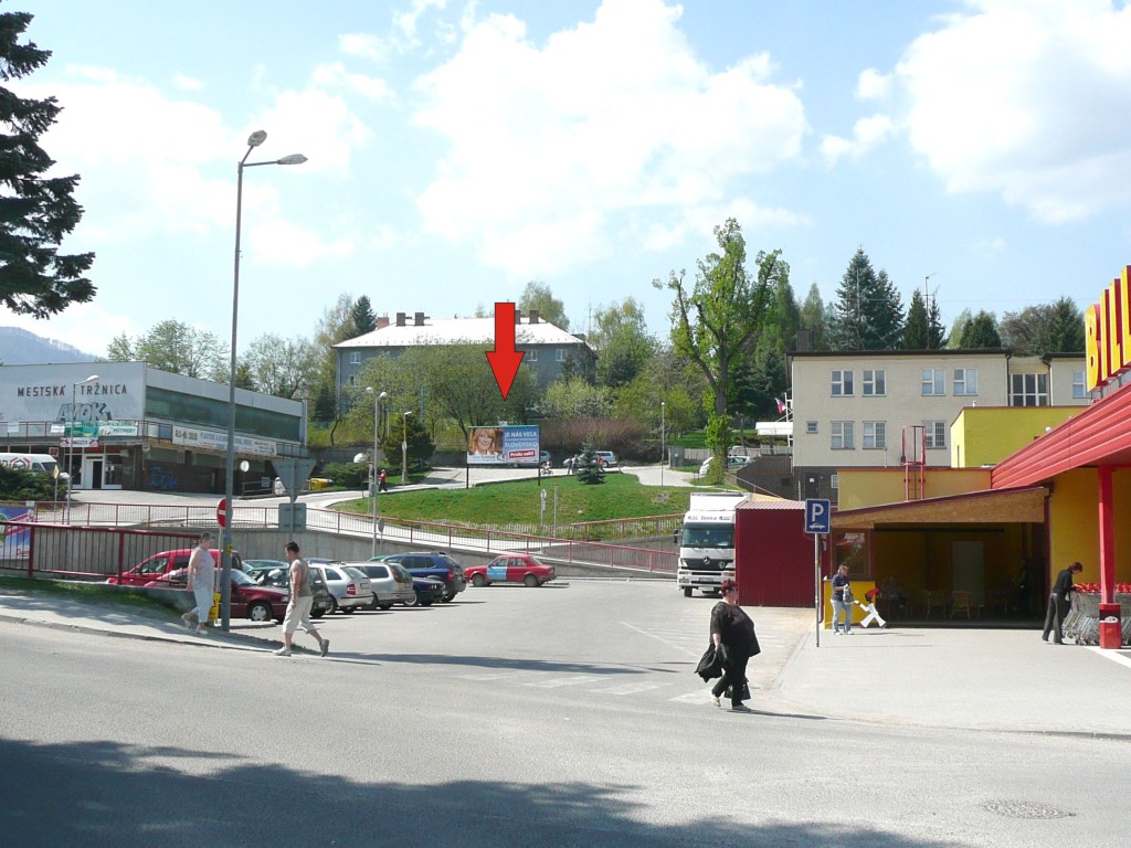 511231 Billboard, Handlová (Švermova / Billa)