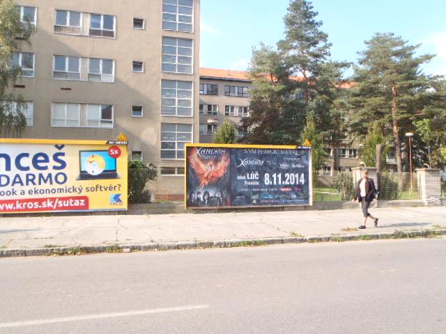 701137 Billboard, Trenčín (Legionárska ulica )