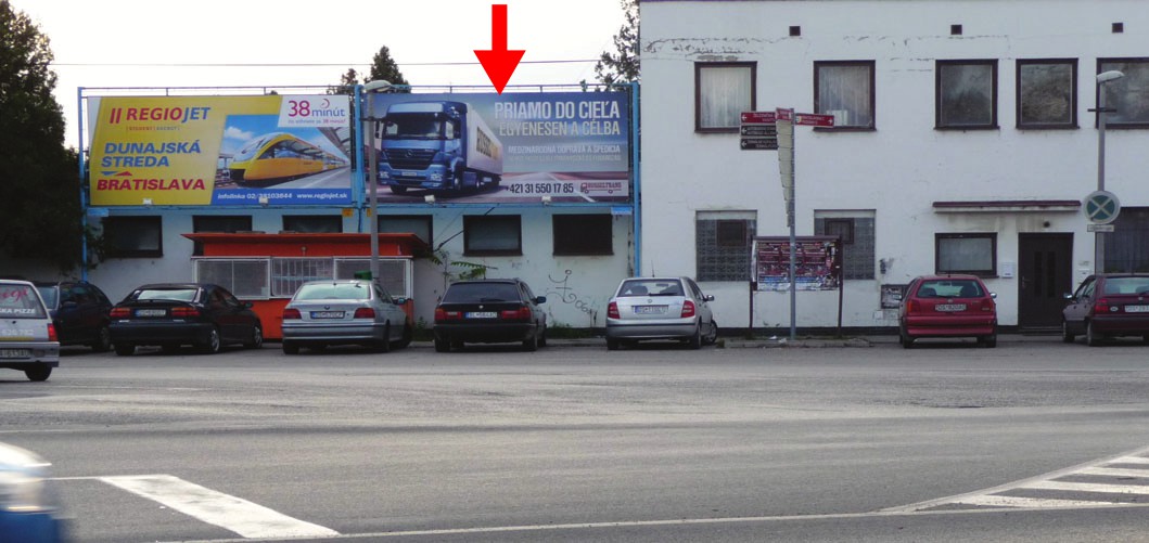 201080 Billboard, Dunajská Streda (Železničná)