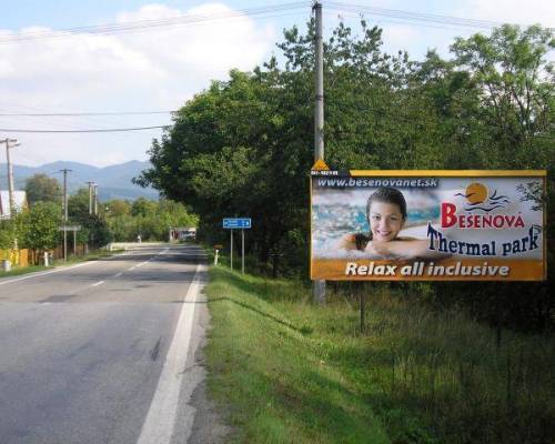 521035 Billboard, Lysá pod Makytou (príjazd od hraničného prechodu Horní Lideč)