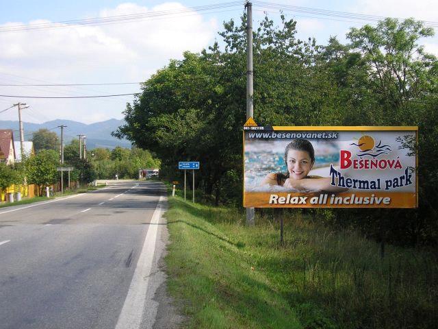 521035 Billboard, Lysá pod Makytou (príjazd od hraničného prechodu Horní Lideč)