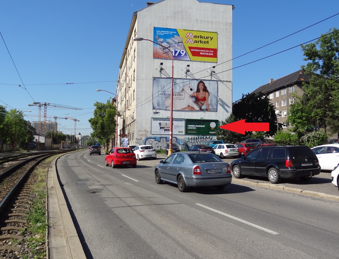 1511607 Billboard, Bratislava (Račianska - sm. centrum)