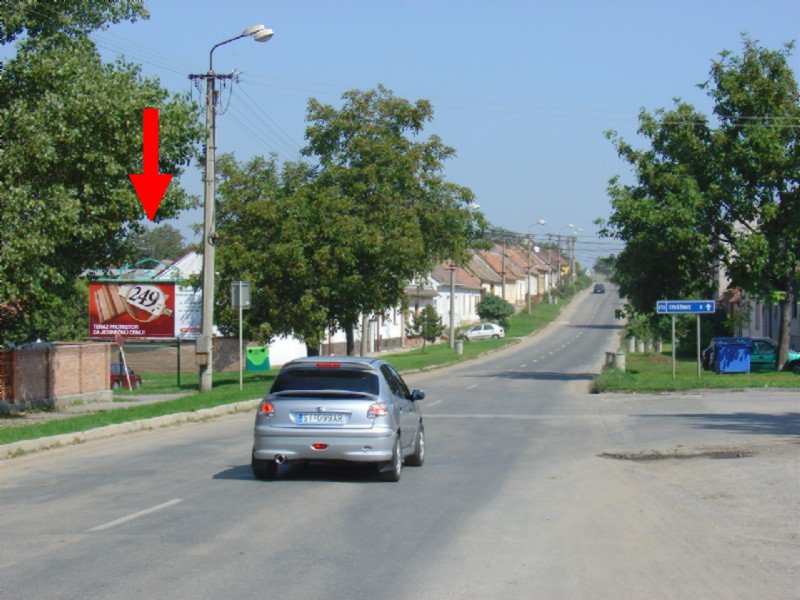 601038 Billboard, Skalica (Strážnická ul. - sm. ČR)