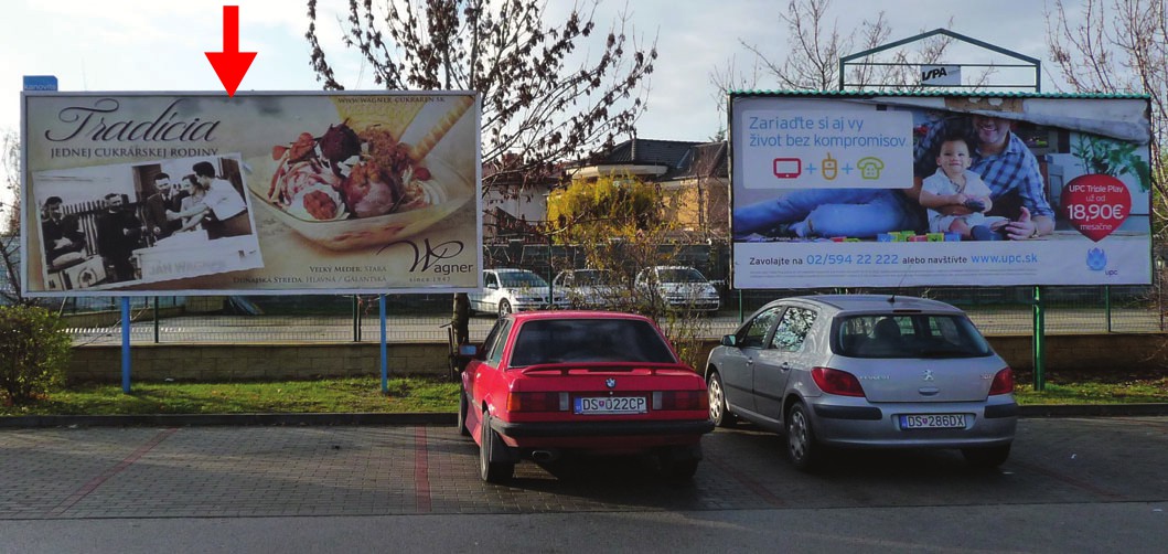 201097 Billboard, Dunajská Streda (Galantská cesta)