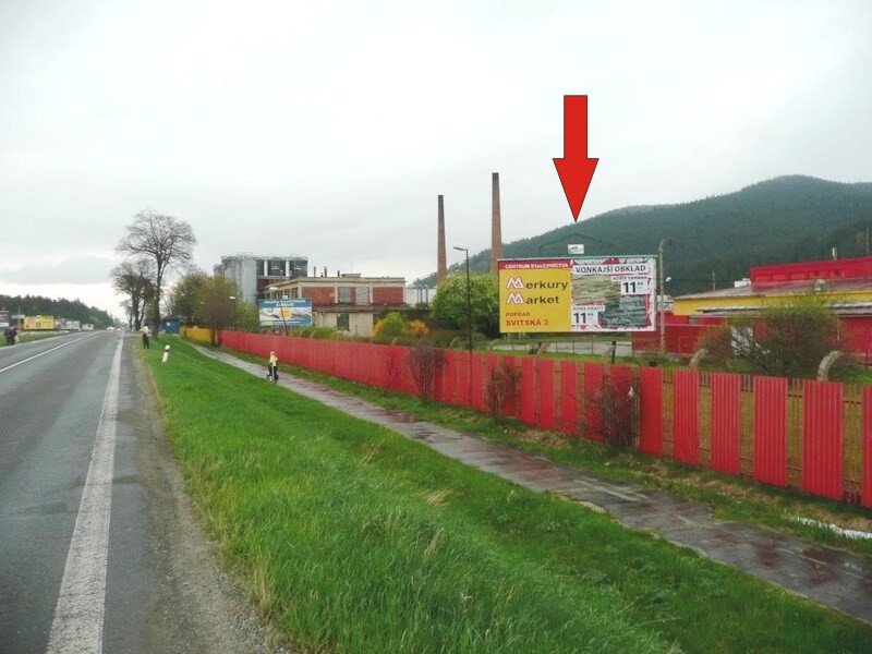 481238 Billboard, Svit (š. c. E50 - sm. Poprad)