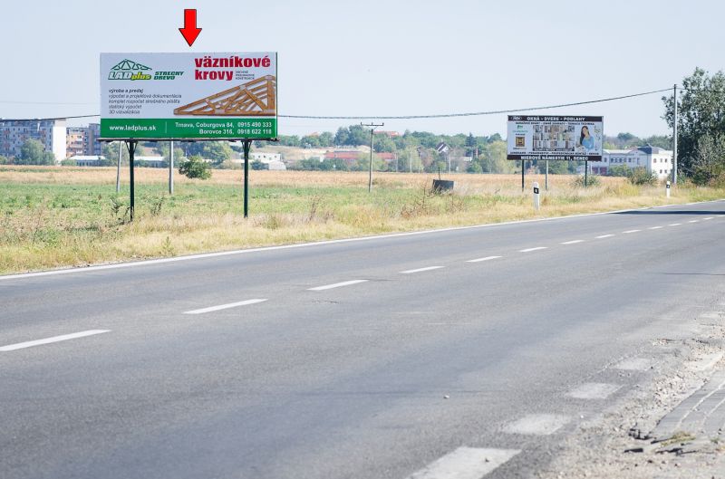 581113 Billboard, Veľký Biel (Bratislavská cesta, cesta 1. triedy , BA - Senec)