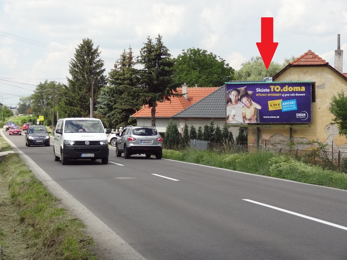 441037 Billboard, Partizánske (š. c. I / 64 - sm. Partizánske)