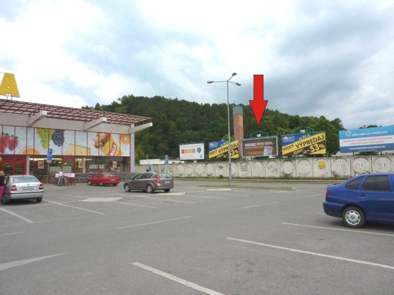 121058 Billboard, Bardejov (Slovenská / Billa)