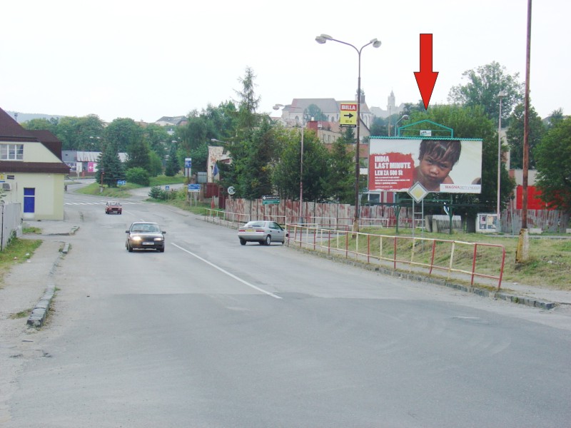 321036 Billboard, Levoča (Príjazd od Spišskej N. Vsi)