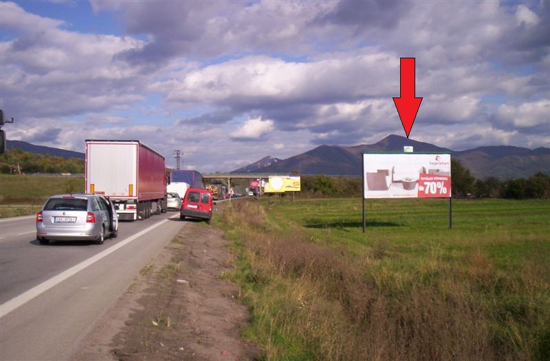 361398 Billboard, Turany (š. c. E50 - sm. Poprad)