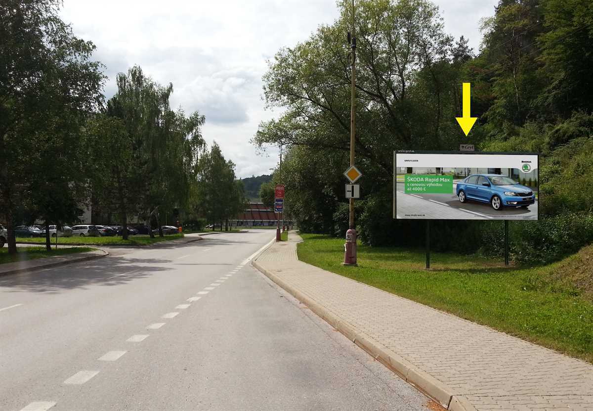 491043 Billboard, Považská Bystrica (Lánska)