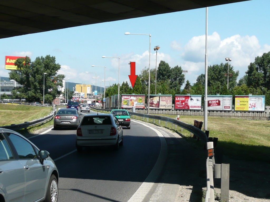 1511354 Billboard, Bratislava (Prístavný most/Bajkalská)