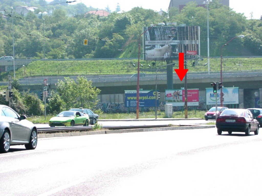 1511711 Billboard, Bratislava (Botanická/Ilkovičova - sm. centrum)