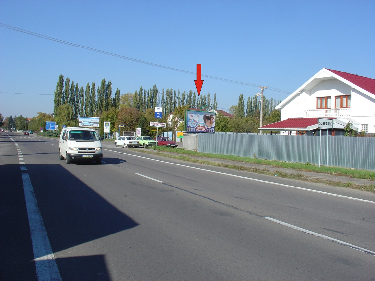 621026 Billboard, Sobrance (š.c. E 50 - smer Sobrance)