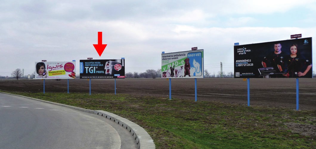 201145 Billboard, Dunajská Streda (Dunajská)