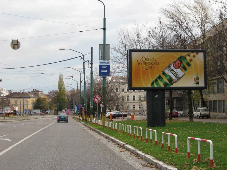1512017 Billboard, Bratislava (Starohorská ul. - sm. Radlinského)