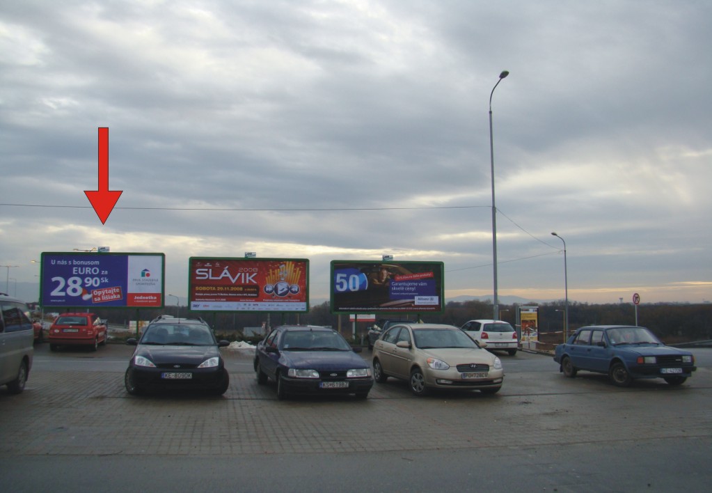 281679 Billboard, Košice (Parkovisko OC Optima)
