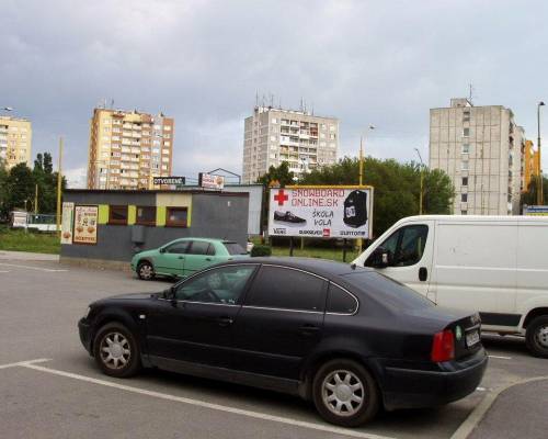 281187 Billboard, Nad jazerom (parkovisko OC Važec )