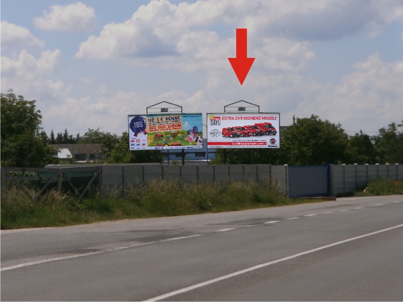 581122 Billboard, Bernolákovo (Senecká cesta, smer BA)