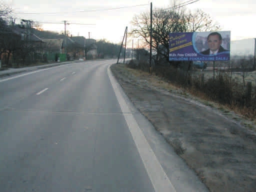 571005 Billboard, Sabinov (I/68, smer Prešov)
