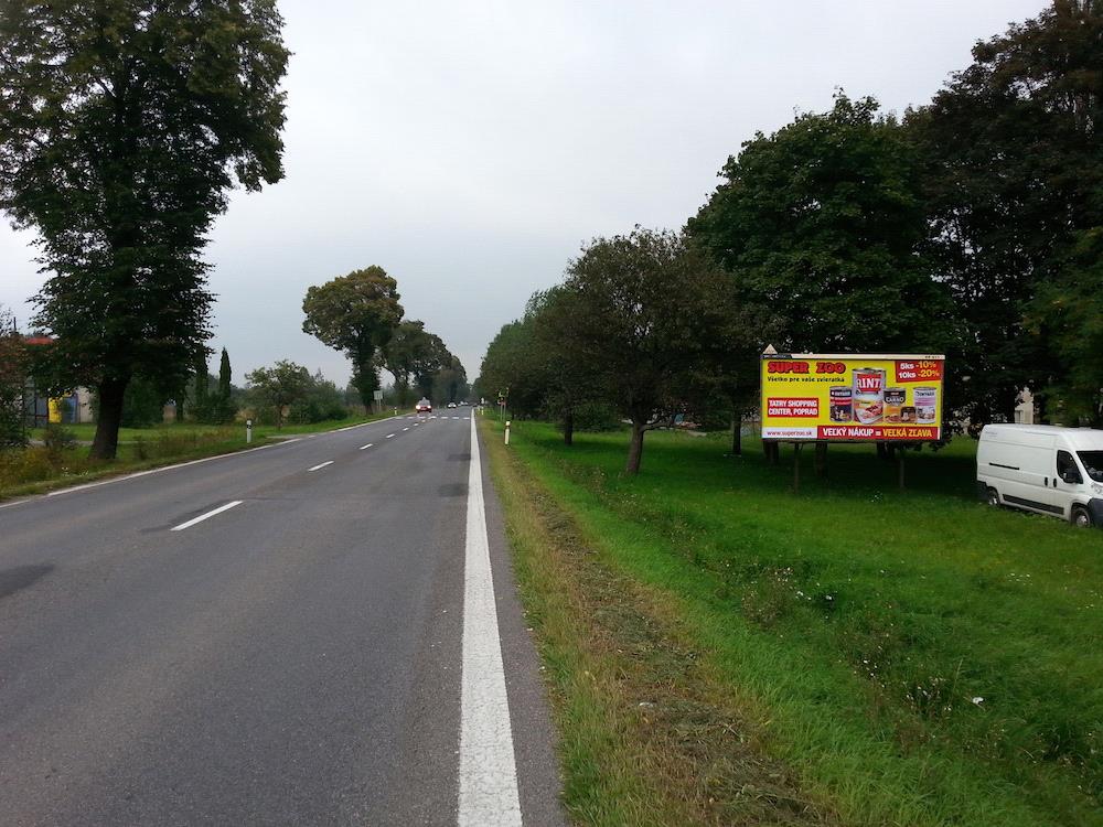 481084 Billboard, Svit (medzinárodný ťah z Liptovského Mikuláša do Popradu )