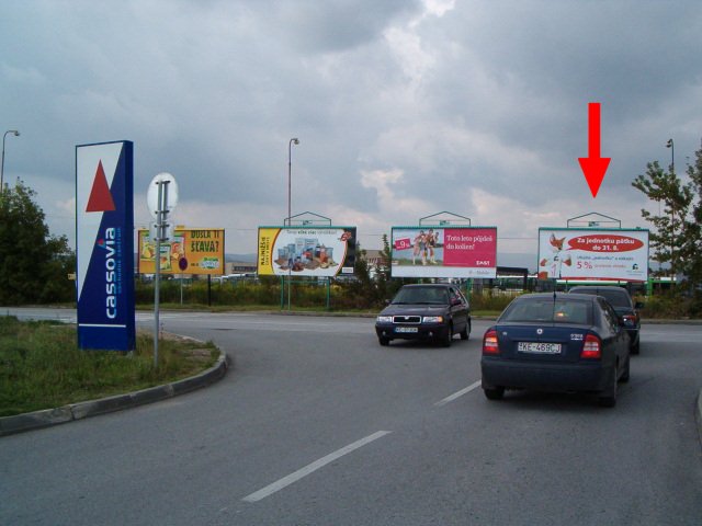 281653 Billboard, Košice (Pri prachárni - výjazd)
