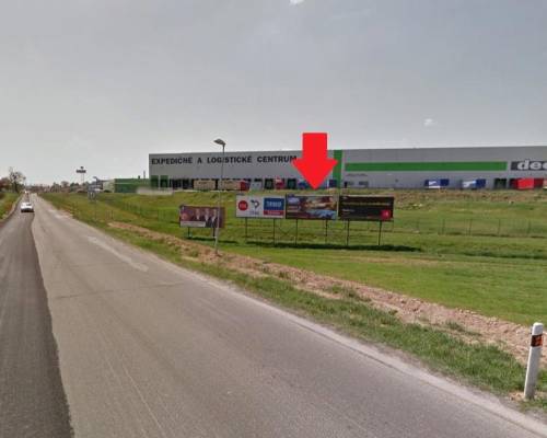 681022 Billboard, Krušovce (hl. cestný ťah Bánovce n. Bebravou - Topoľčany )