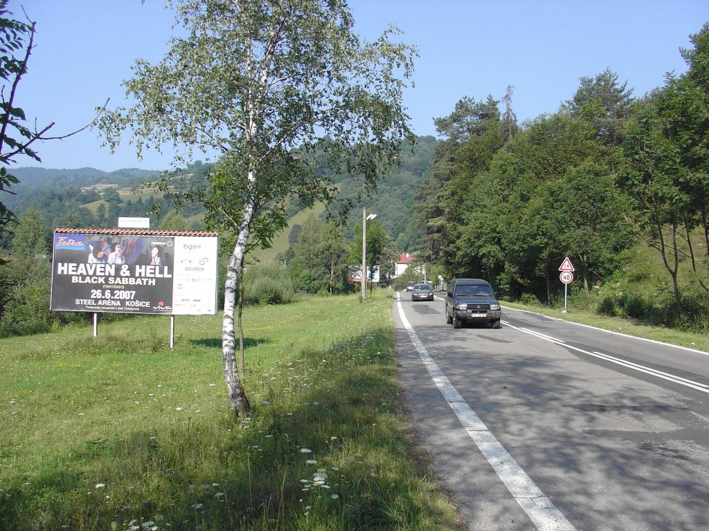 641045 Billboard, Mníšek n./Popradom (Hranica - smer Slovensko)