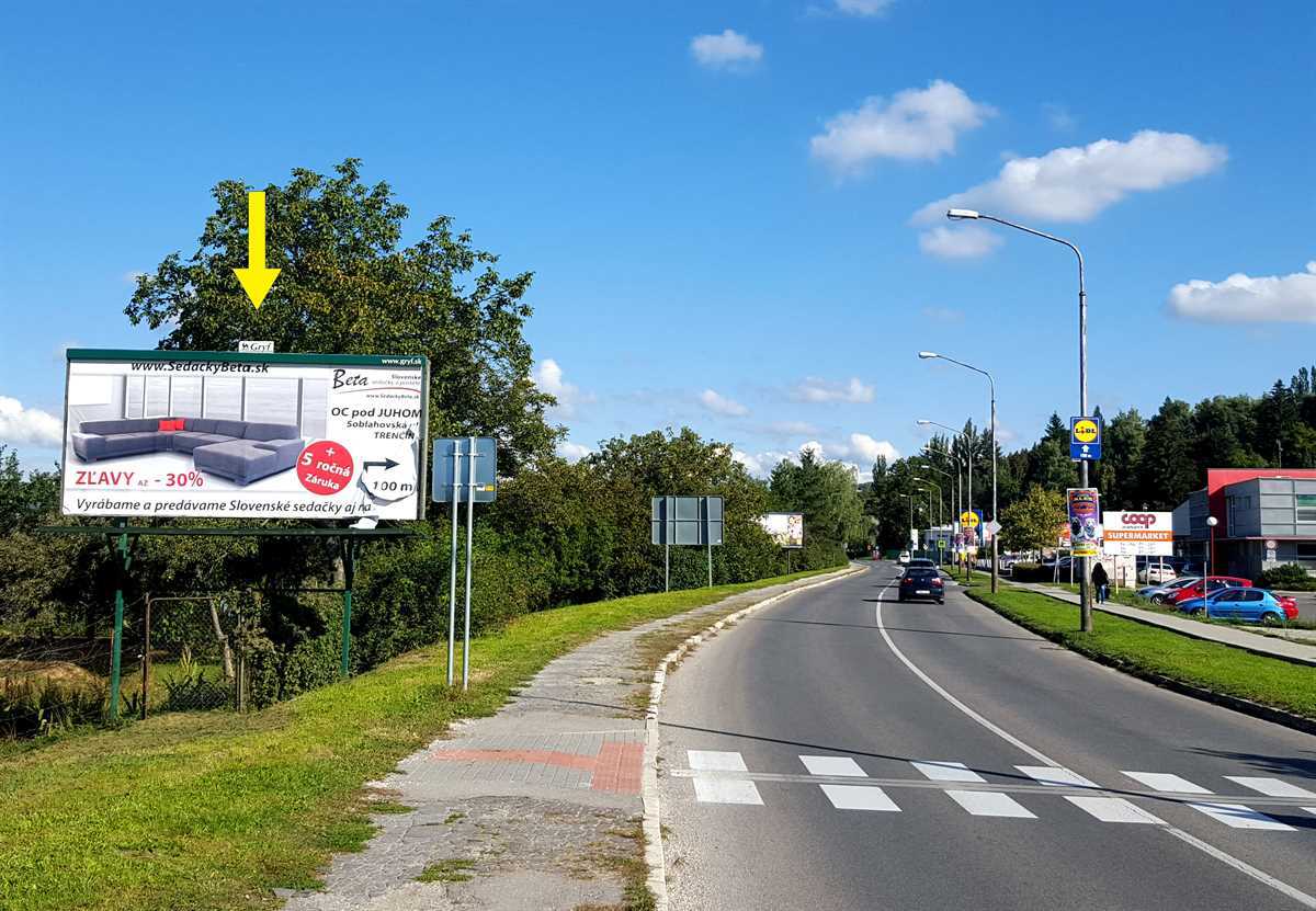 701102 Billboard, Trenčín (Soblahovská)