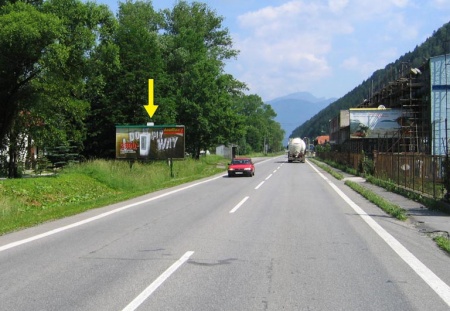 561043 Billboard, Ružomberok (Biely Potok, E77, medzinárodná komunikácia)