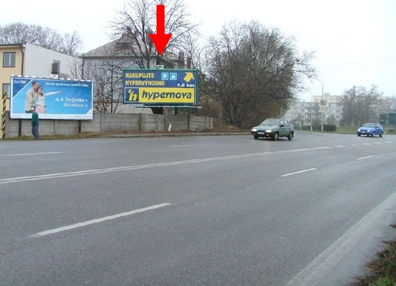 431124 Billboard, Nové Zámky (Výpalisko - sm. centrum)